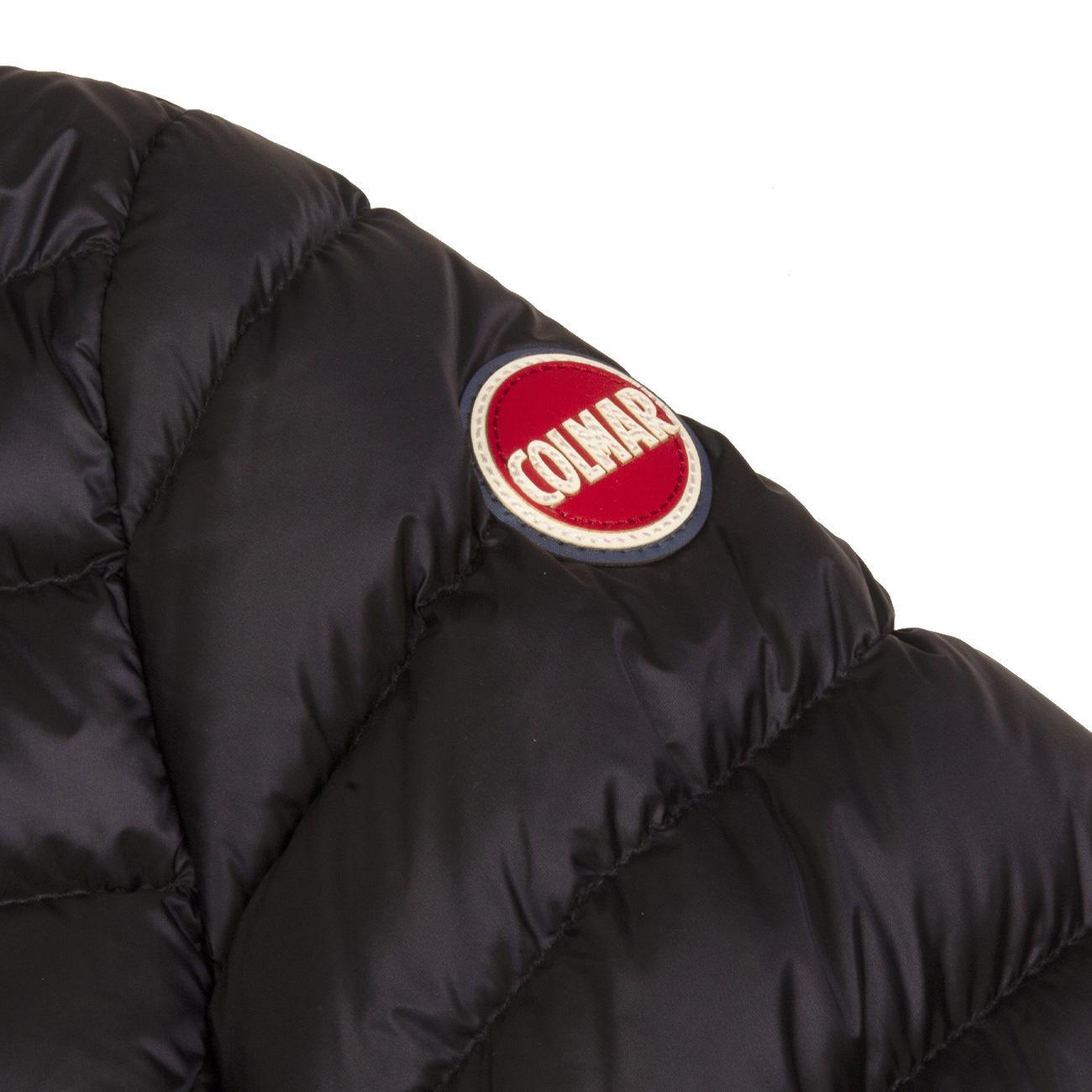 Giubbotto Collo Alto Sciancrato Bimba Blue Navy 7QD/3466+ 68.BLUENAVY COLMAR ORIGINALS 