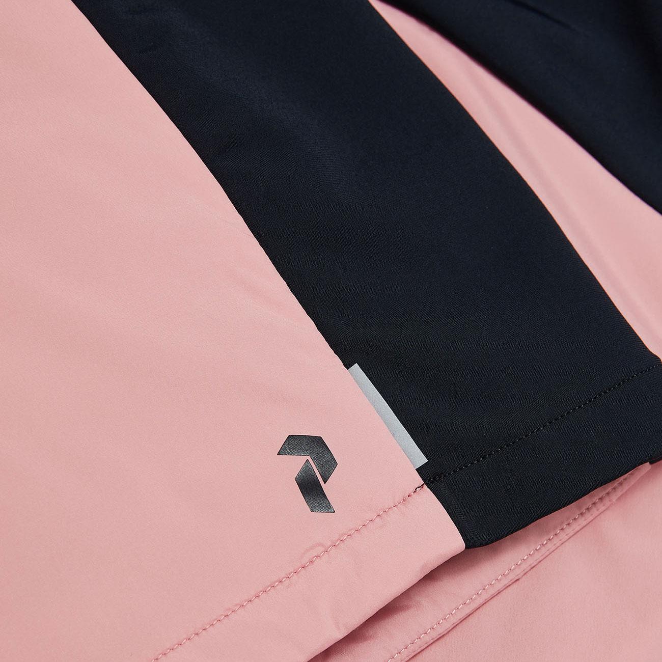 Shorts Insulated Wind Donna Warm Blush Black G79656 010 5BH WARM BLUSH/BLACK PEAK PERFORMANCE 