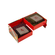 Gift Box Bipack Tartan Uomo Ass. Blu Rabarbaro 64154G2 903C2 ASS.BLU/RABARBARO RED SOX 