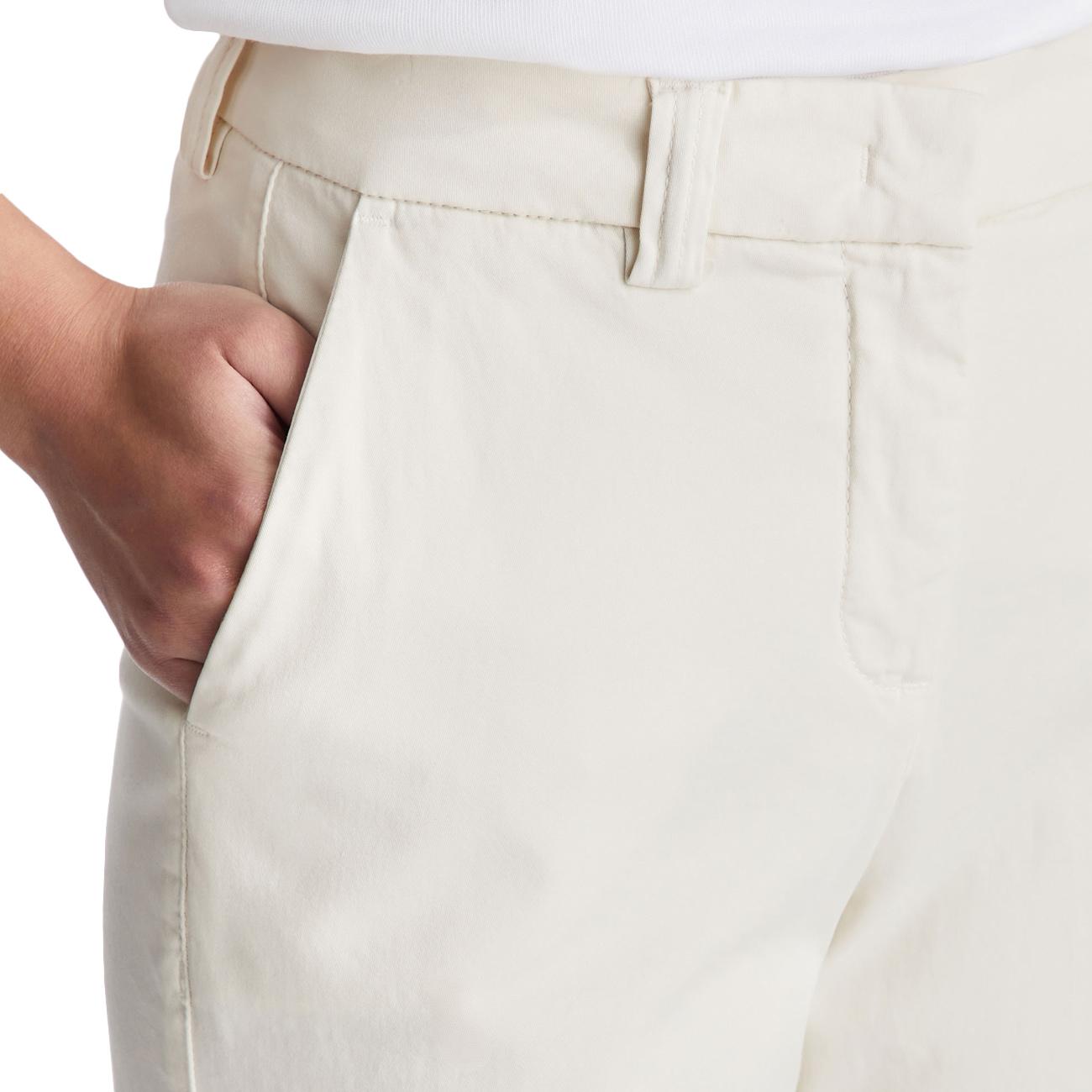 Pantaloni Lavezzi Pe 03 In Gabardina PED5655 99012427 729 LATTE PEUTEREY 