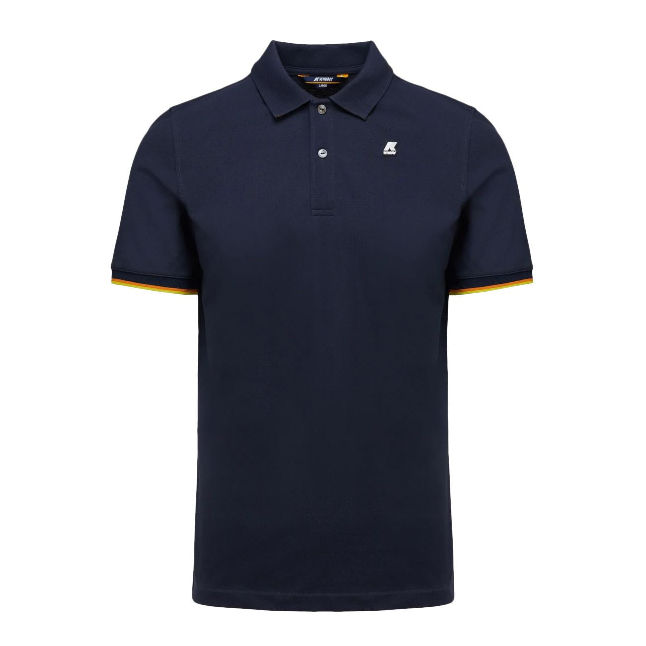 Polo Vincent Uomo Blue Depht K7121IW K89 BLUE DEPTH K-WAY 