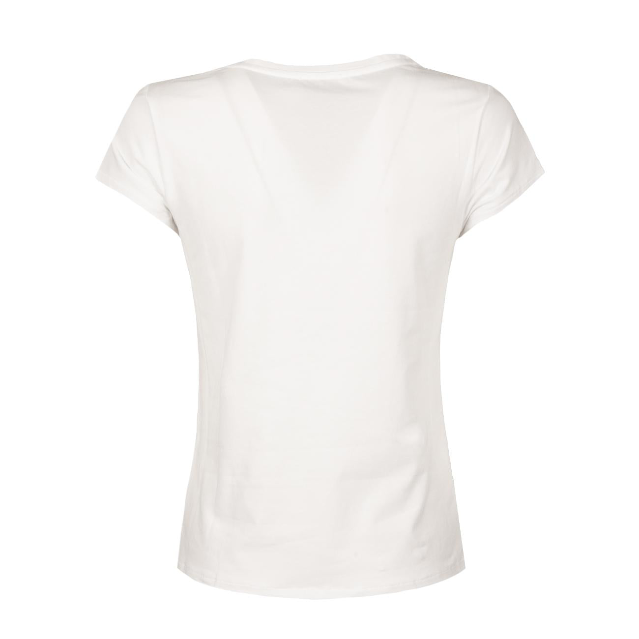 T-Shirt Jersey Donna Bianco AD-6660C 2153 BIANCO ALPHA STUDIO 