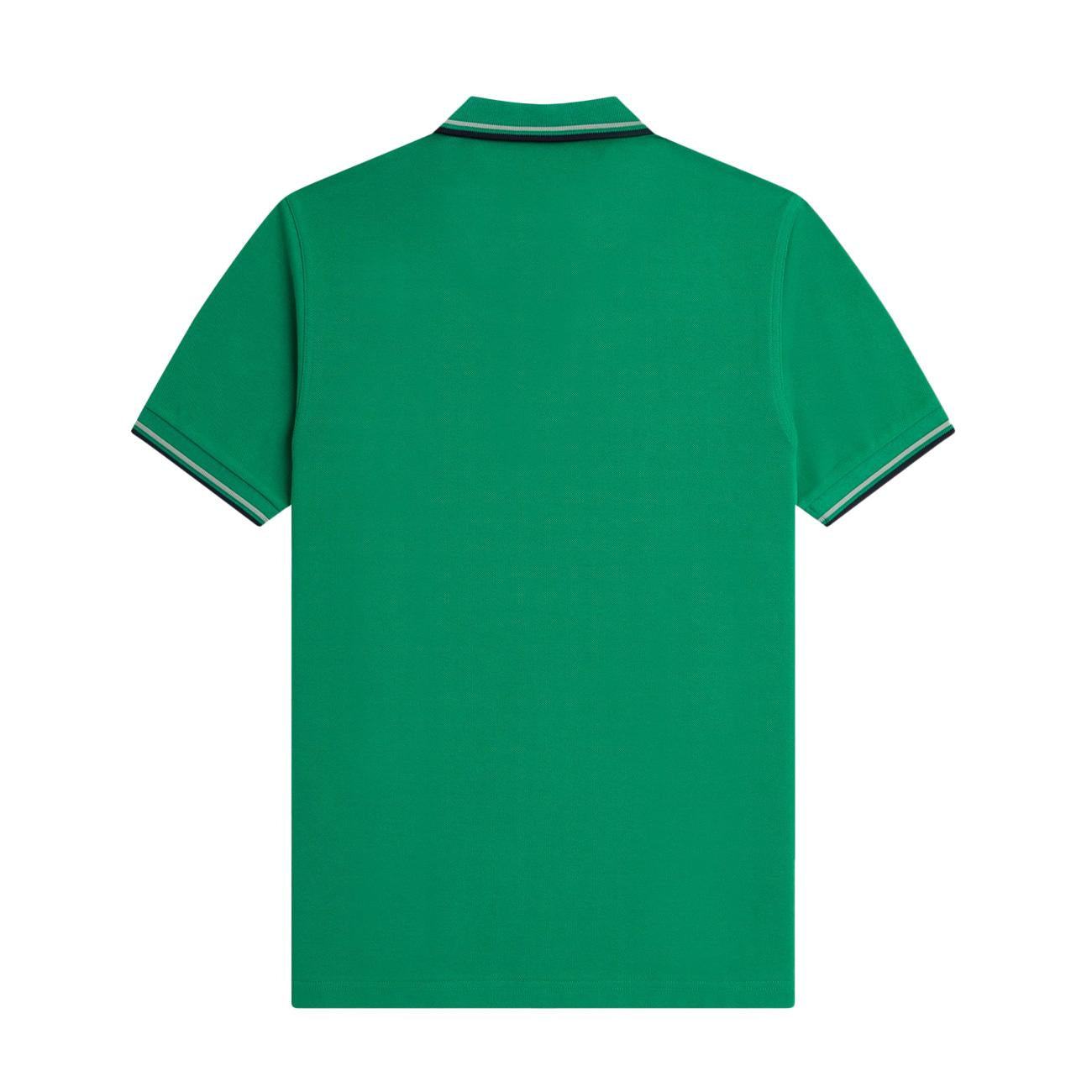 Polo Twin Tipped Uomo Green M3600 R34 FP GREEN FRED PERRY 
