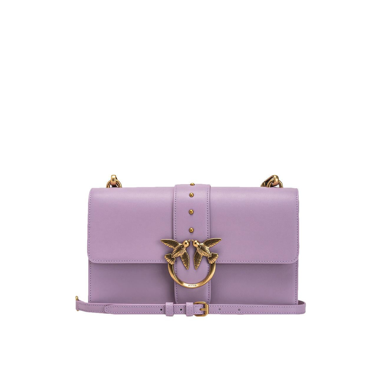 Borsa Classic Love One Donna Iris Antique Gold 100053/A0F1 Y13Q IRIS/ANTIQUE GOLD PINKO BAGS 