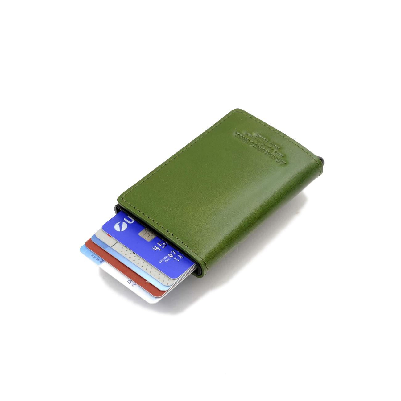 Porta Carte Slide Unisex Verde 175230U 313 VERDE A.G. SPALDING&BROS 