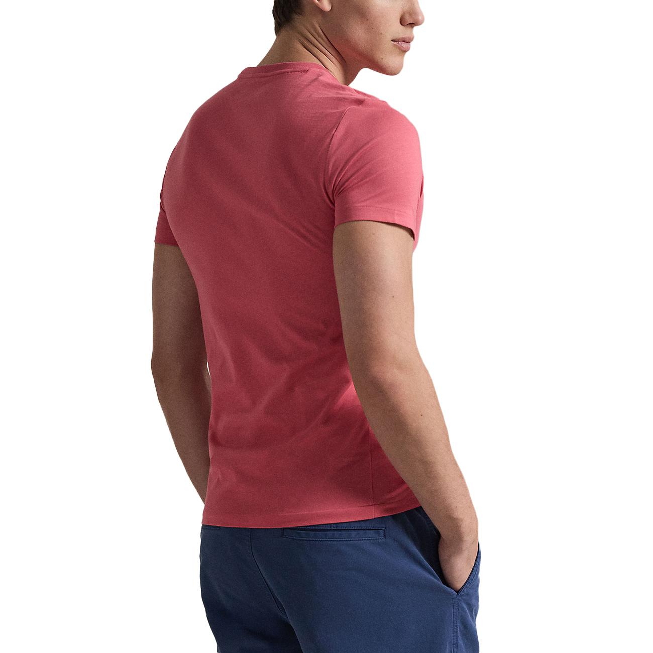 T-shirt Skin-Fit 710671438 515 RED SKY/C7215 POLO RALPH LAUREN 
