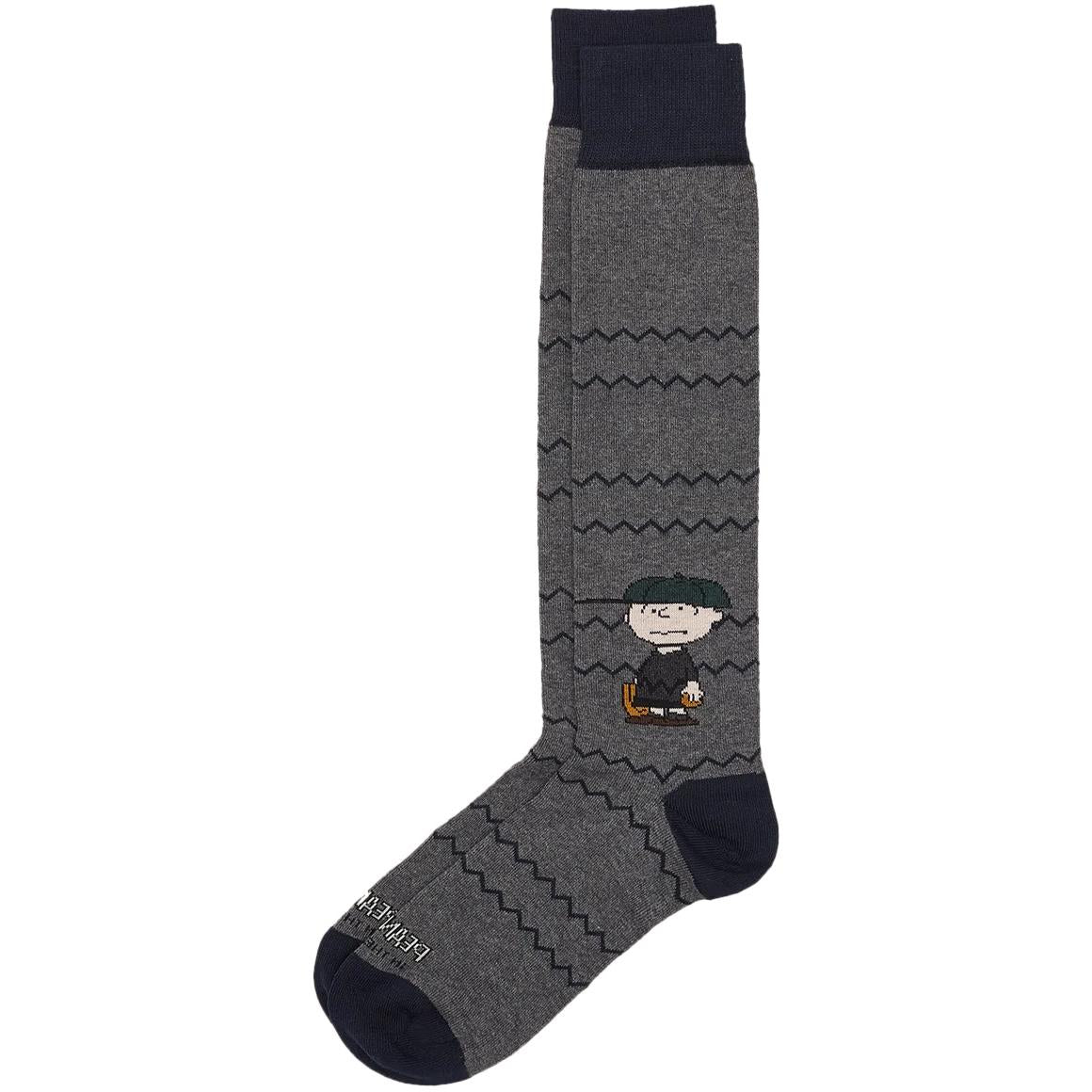 Calze Charlie Brown Unisex Grigio Scuro FW220010 0002 GRIGIO SCURO SOX IN THE BOX 