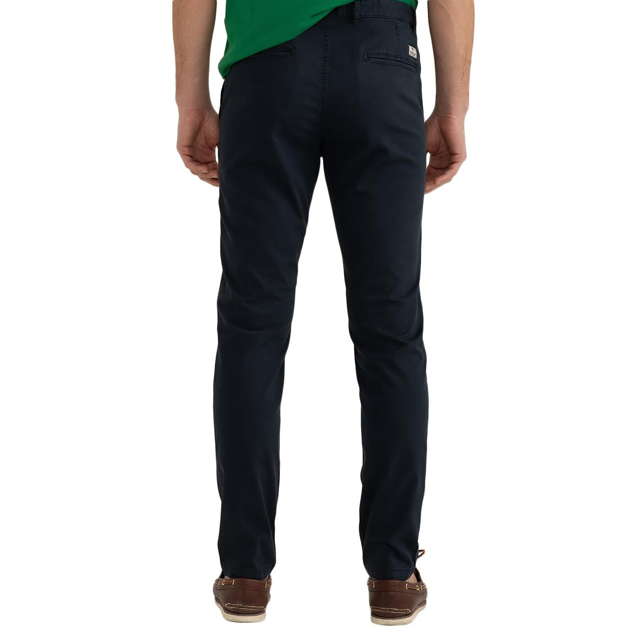 Pantalone Dobby Uomo Blue FMQUEENS A0601 BLUE FRED MELLO 