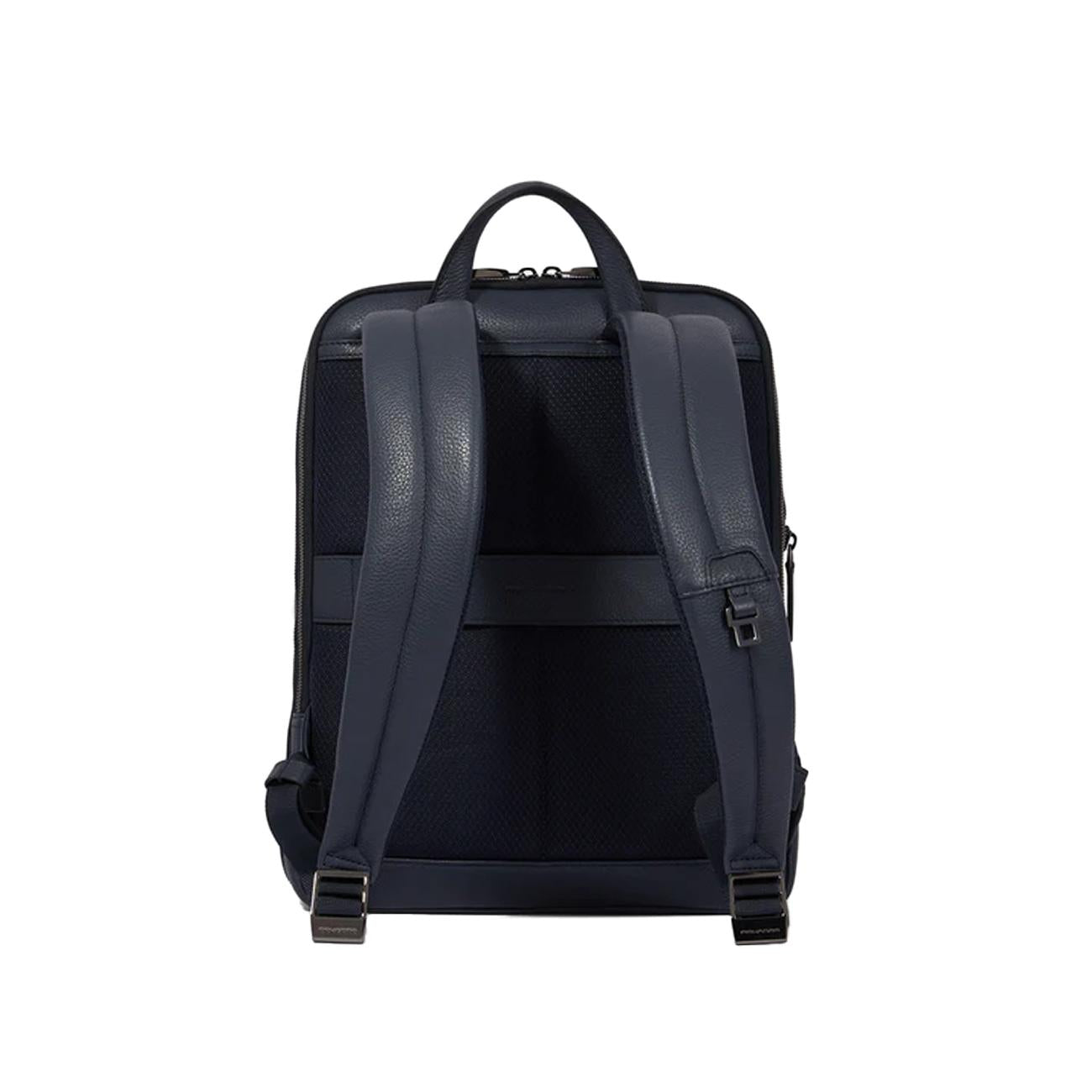 Zaino Slim In Pelle Unisex Blu CA6311MOS BLU PIQUADRO 