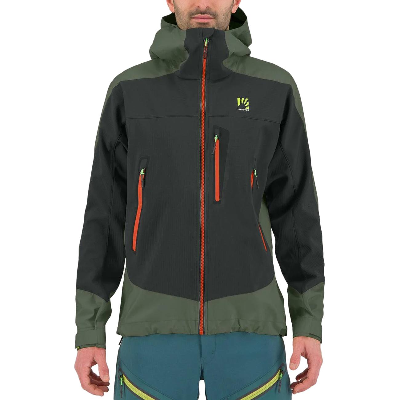 Giacca Marmolada Uomo Black Sand Thyme 2501037 024 BLACK SAND/THYME KARPOS 