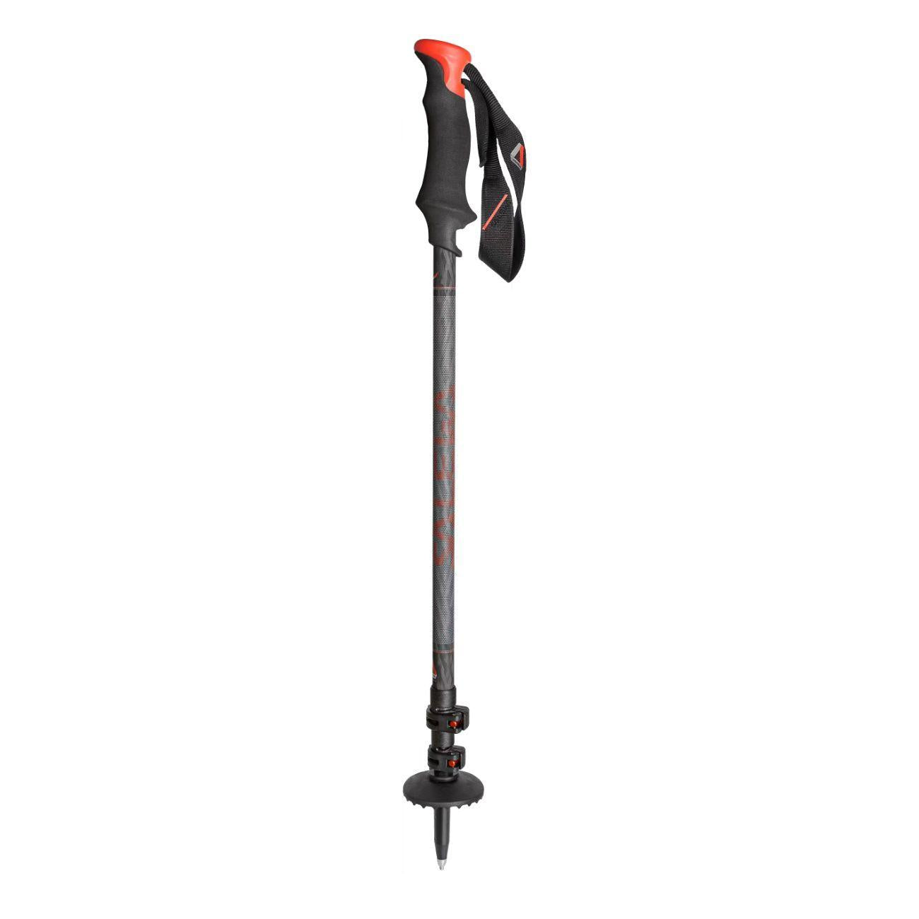 BASTONCINO TELESCOPICO DA TREKKING CARBONIUM TOUR POLES SALEWA 2627 1125/RED SALEWA 
