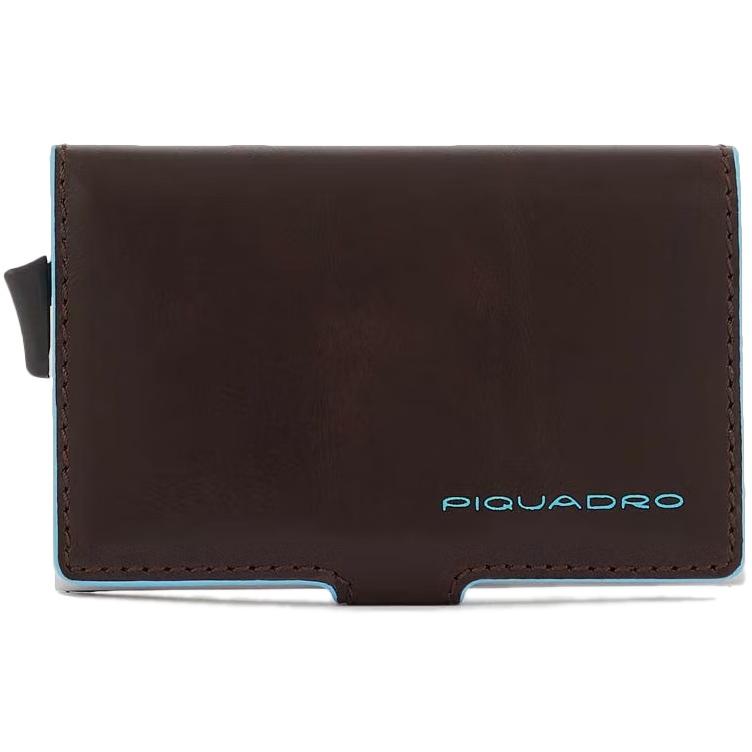 PORTA CARTE DI CREDITO IN METALLO PIQUADRO PP5649B2R MORO PIQUADRO 