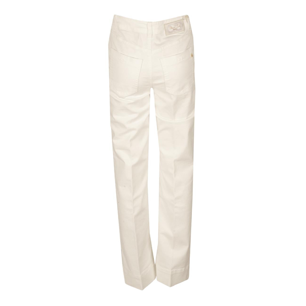 Pantalone In Gabardine Donna Natural SARA-Q8A 002 NATURAL TELERIA ZED 