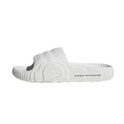 Adilette 22 Unisex Bianco Nero HQ4672 CRYWHT/CRYWHT/CBLACK ADIDAS 