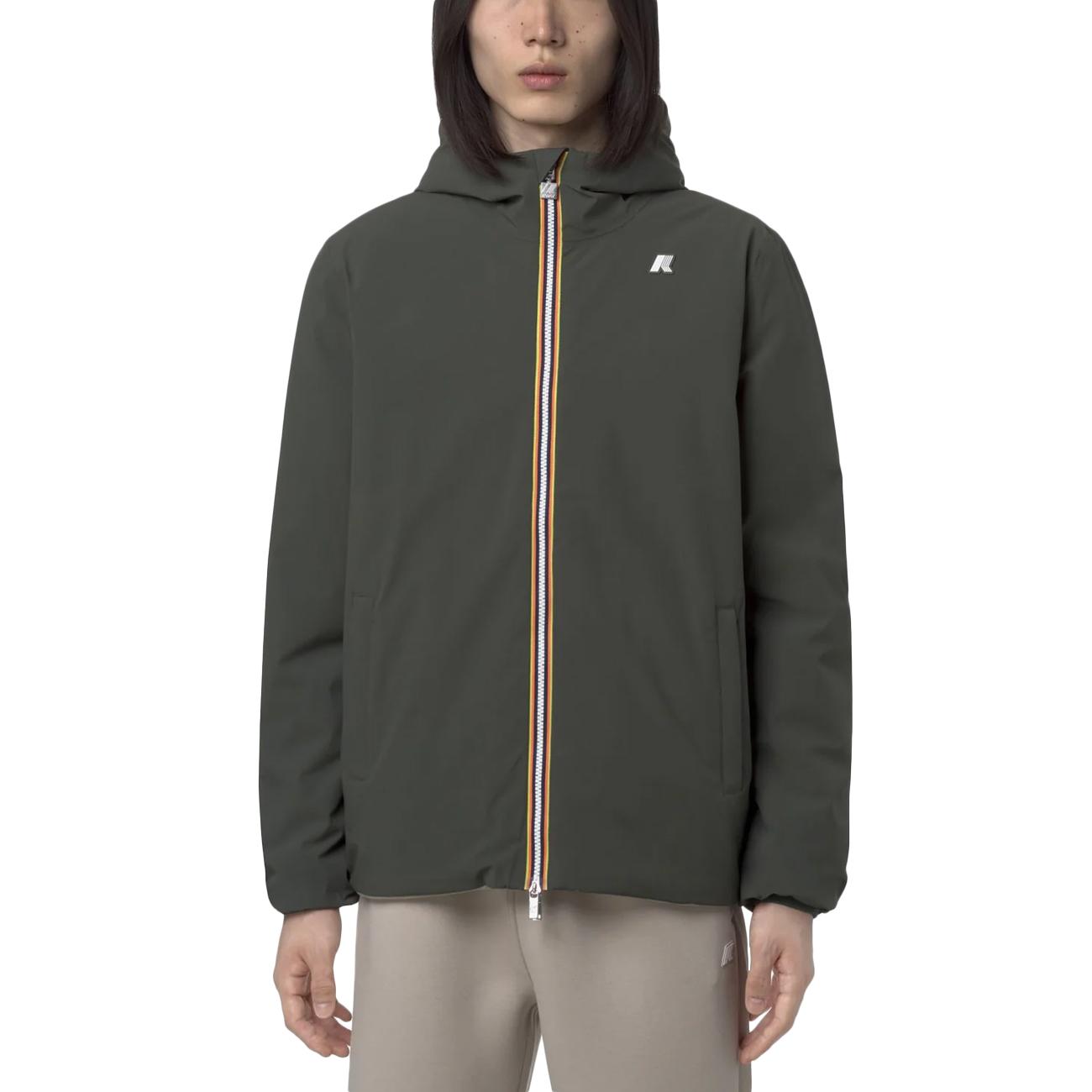 Jack ST Warm Reversible K6128VW B2P GREEN BLACKISH K-WAY 