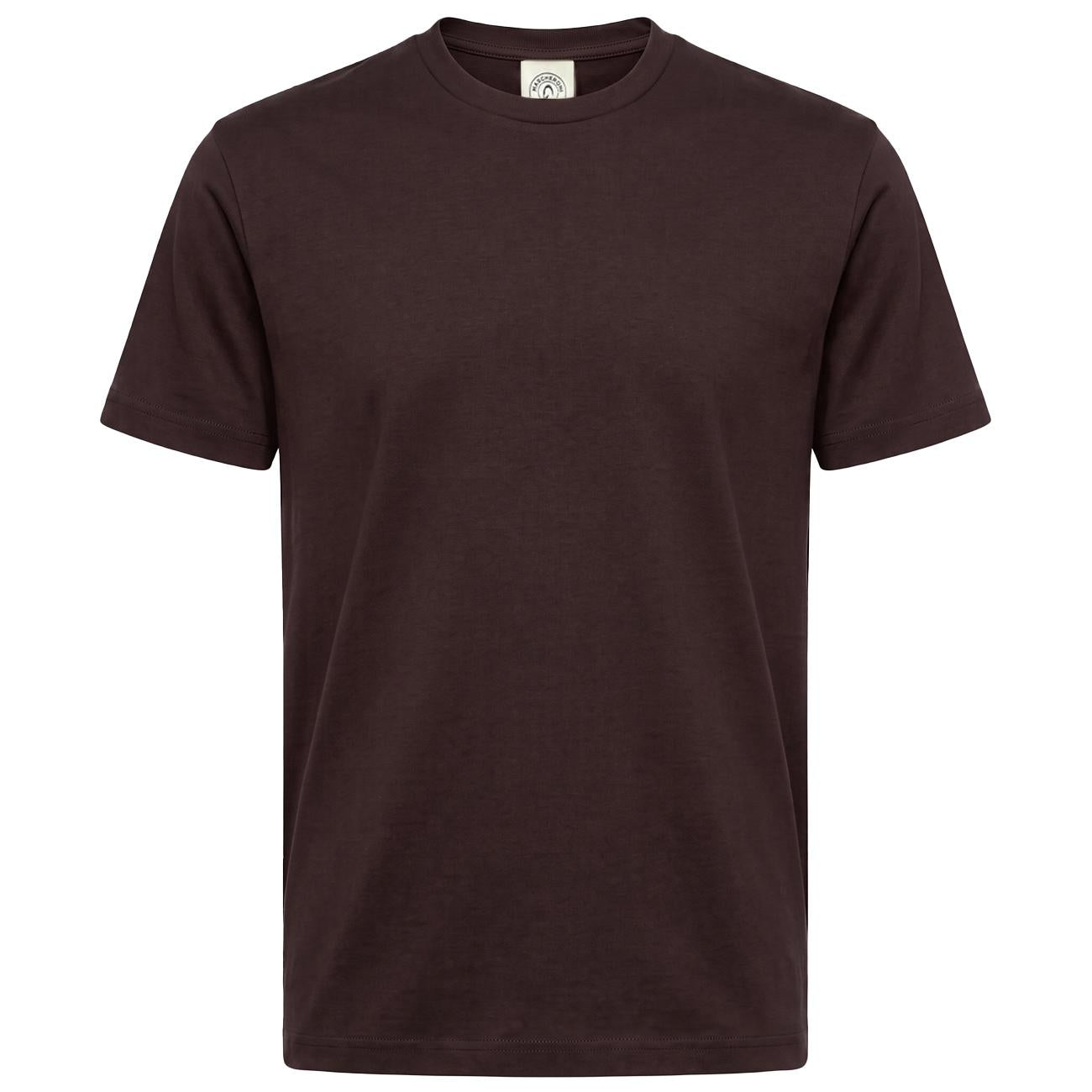 MASCHERONI T-Shirt Basica A Girocollo MAARO3177S26 010 MORO 