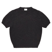 T-Shirt Nina In Lana Mohair NINA 2557U 900 NERO CRUNA 