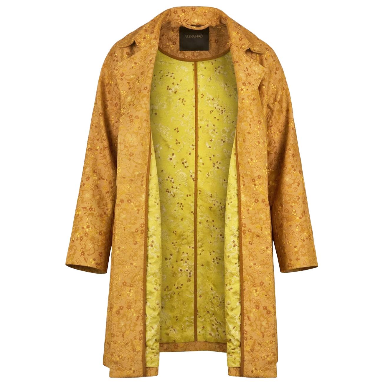 Spolverino F239P100195N 01 SENAPE ELENA MIRO' 