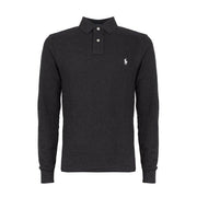 Polo Piquet Uomo Grigio 710681126 017 ASFALTO POLO RALPH LAUREN 