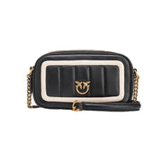 Camera Case Bicolor Quilt Donna Nero Bianco Antique 102810/A1F1 ZZ2Q NERO/BIANCO ANTIQUE PINKO BAGS 