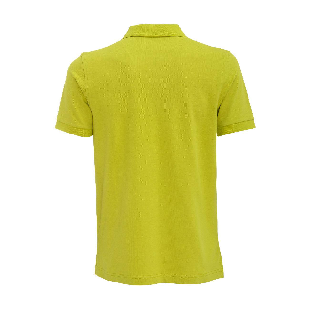 Polo Stretch In Piquet Uomo Lime NPMB244135STDW V014LIME FAY 