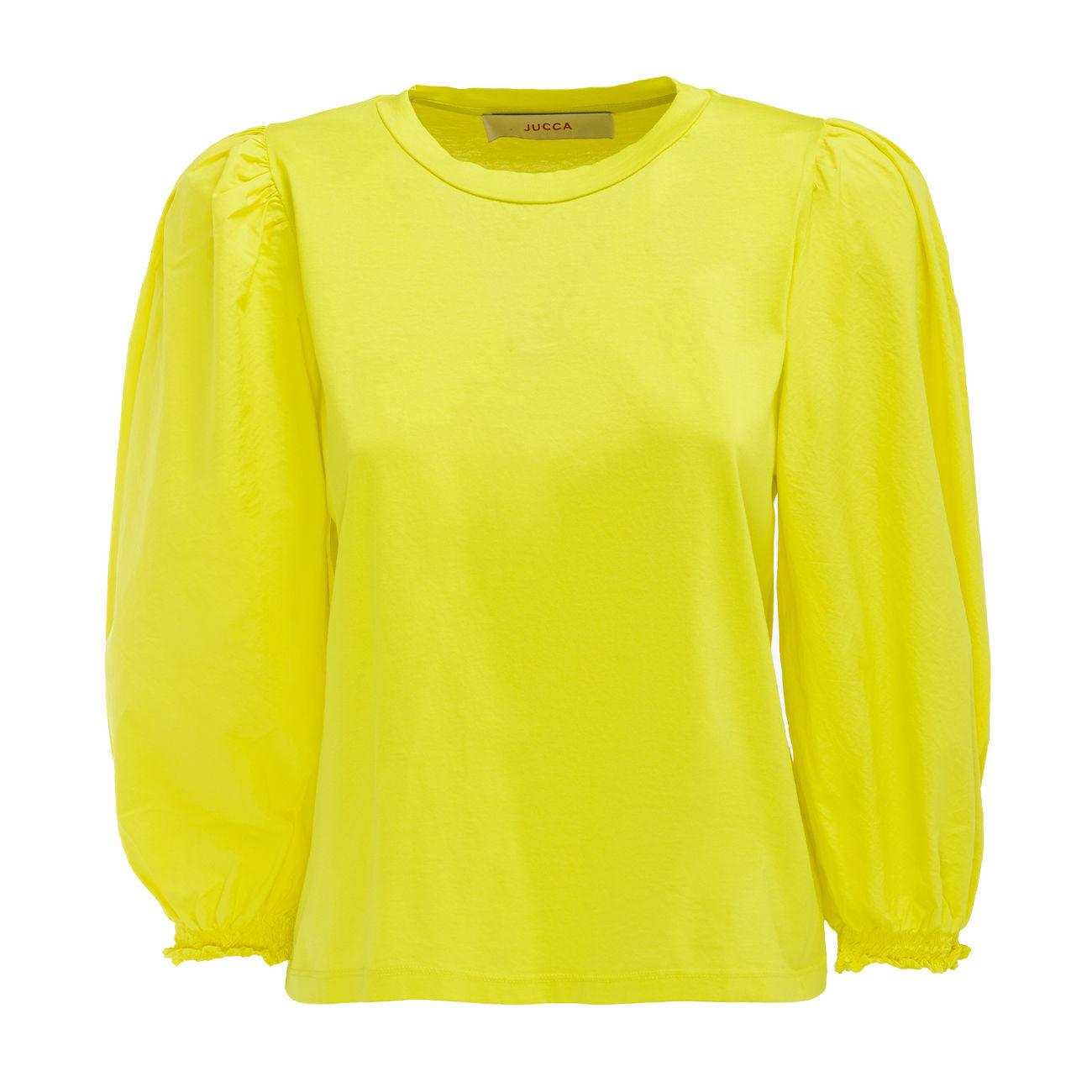T-Shirt Jersey Maniche 3/4 Popeline Donna Cedro J3518008 133CEDRO JUCCA 