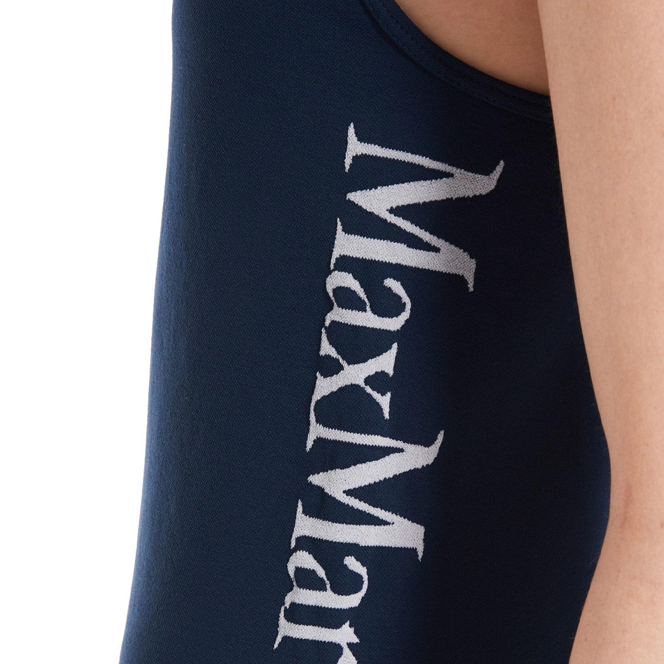 Top Fortuna Con Logo Laterale Donna Blu FORTUNA 2399460139600 006 BLU MAX MARA S 