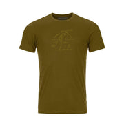 Tshirt 120 Tec Lafatscher Uomo Green Moss 88123 GREEN MOSS ORTOVOX 