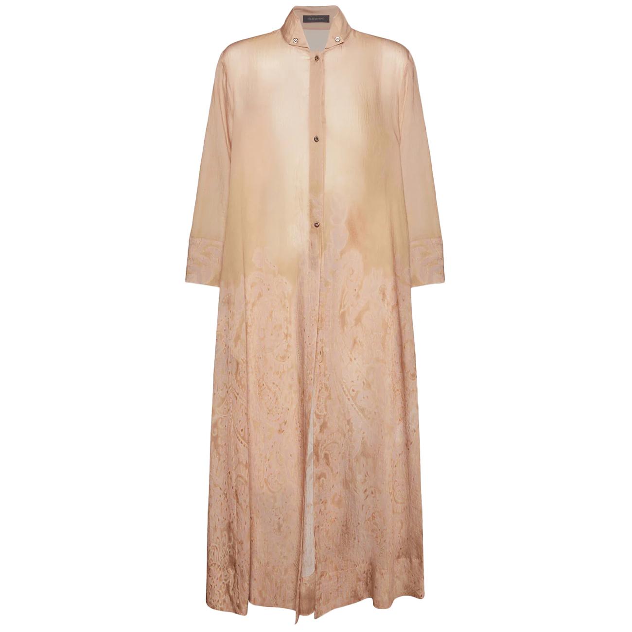 Abito Chemisier Spolverino Stampato 2003Z000046N 001 NATURALE/LILLA ELENA MIRO' 