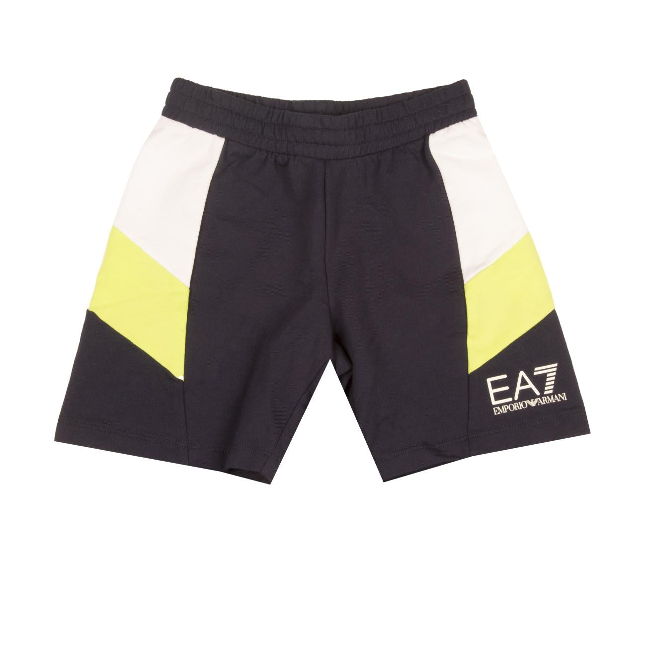 BERMUDA BIMBO COT. C/LOGO EA7 3LBS57BJ05Z 0556MOOD INDIGO EA7 