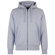 Felpa Con Zip Interna In Pile 710916692 020 CHAMBRAY BLUE POLO RALPH LAUREN 