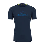 T.SHIRT U. LOMA PRINT JERSEY KARPOS 2501078 042/OUTER INDIGO B./TANGERIN KARPOS 
