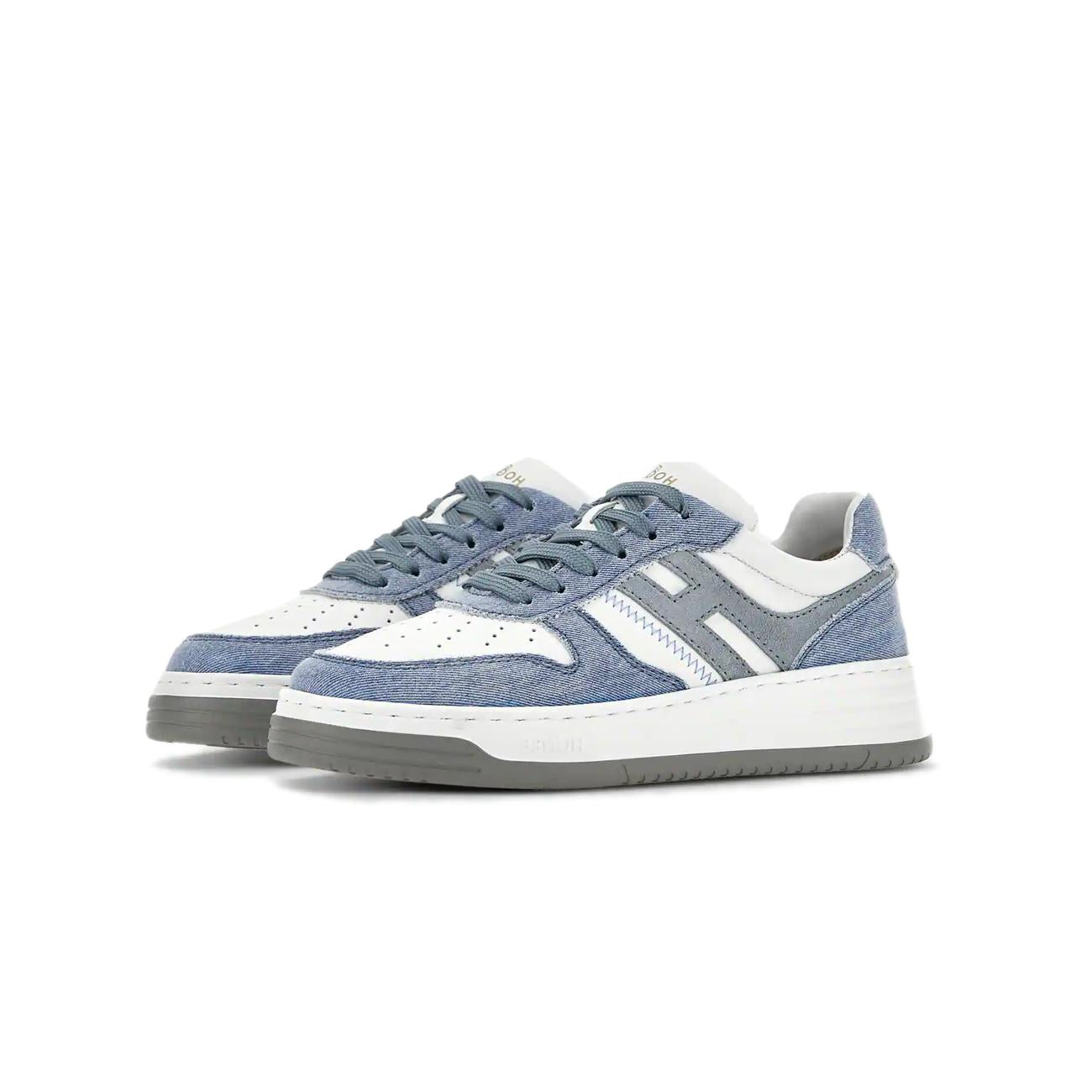 Sneakers H630 Donna Bianco Denim HXW6300EU50T57137K BIANCO/DENIM HOGAN 