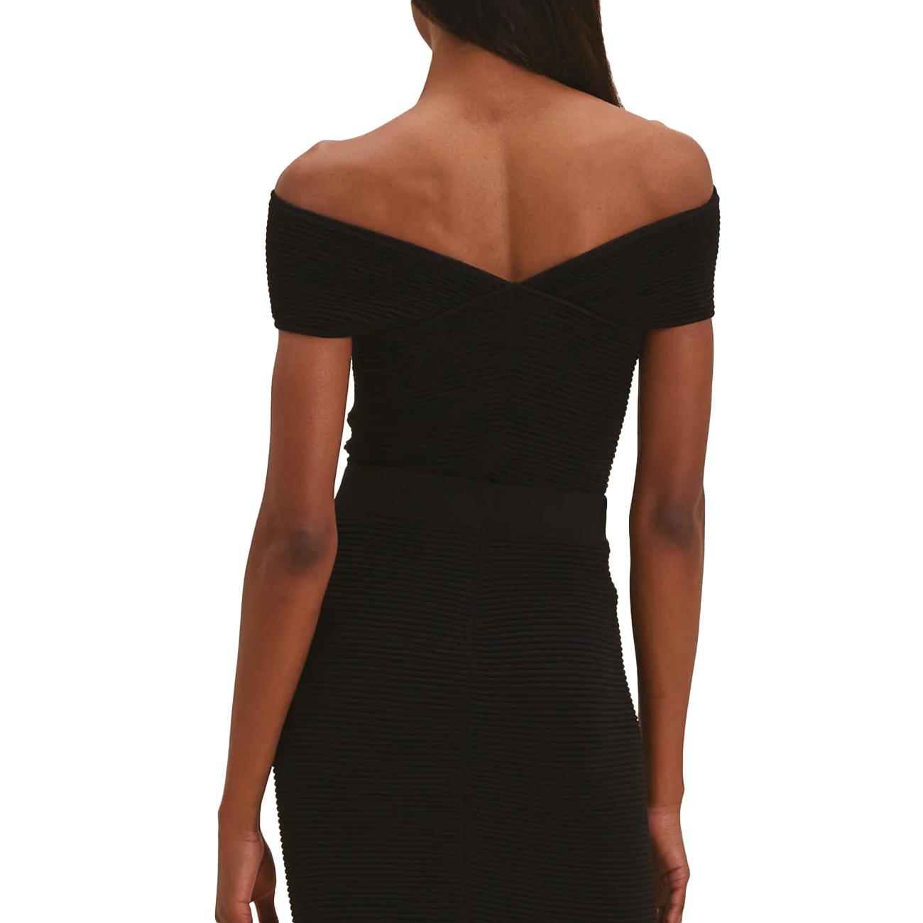 Top Muel Donna Nero 37BB-MUEL 0700 NERO NENETTE 