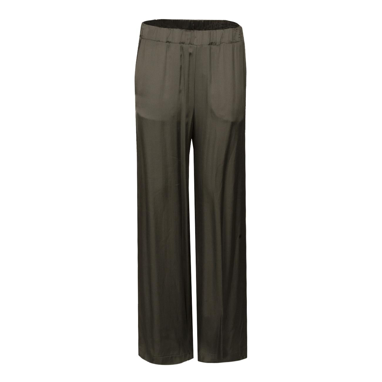Pantalone A Palazzo Satin Donna Salvia AD-6514Q 2261 SALVIA ALPHA STUDIO 