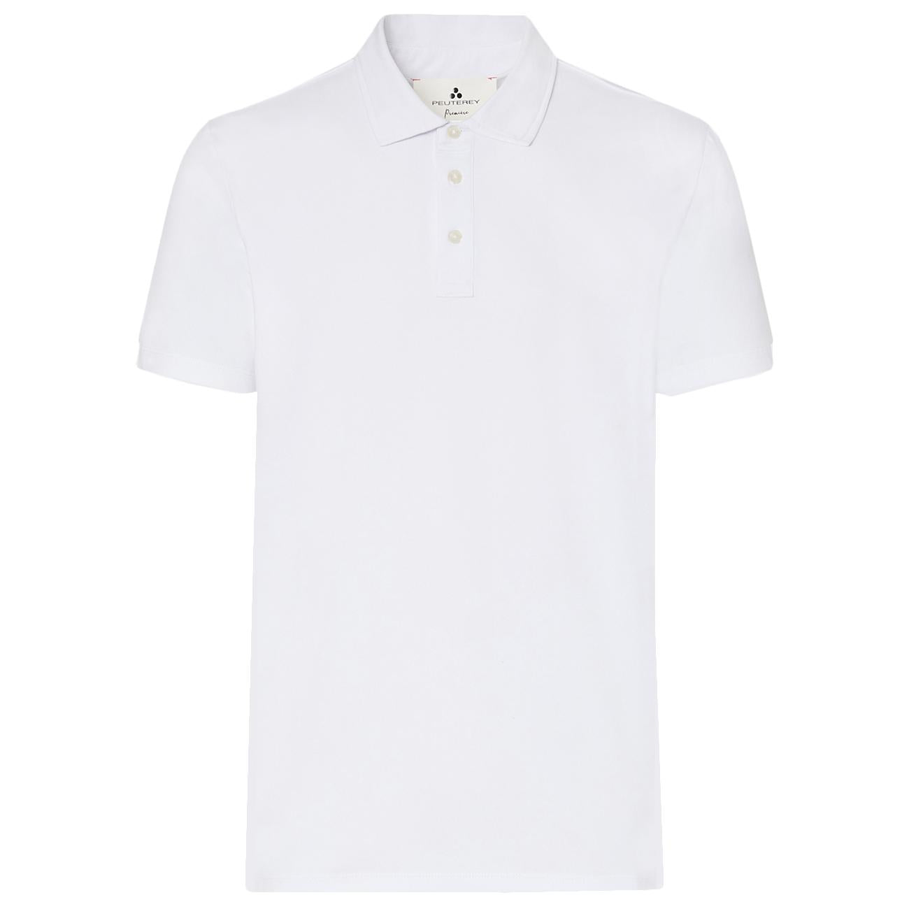 Polo Lipper CN Classica Leggera PEU5514 99012247 BIAOF BIANCO PEUTEREY 