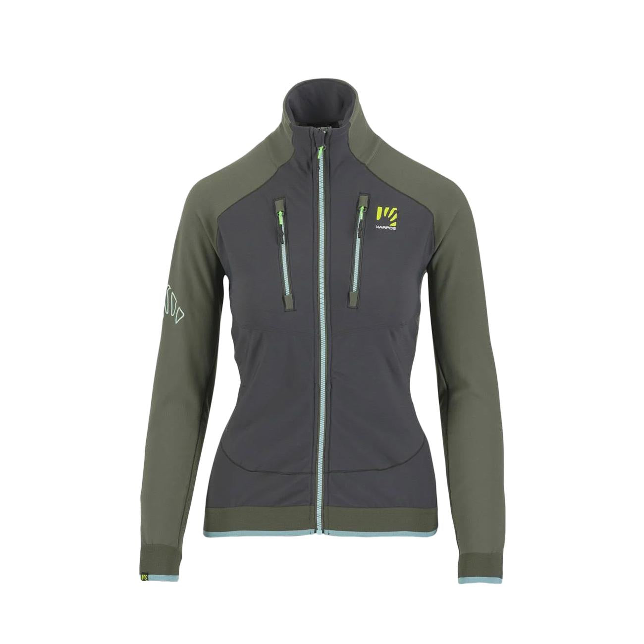 Giacca Alagna Evo W Donna Black Sand Thyme 2501021 024 BLACK SAND/THYME KARPOS 