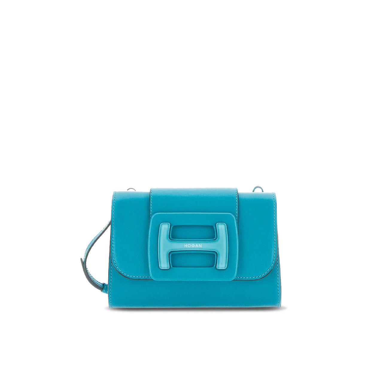 Borsa Tracollina Plexi Donna Lapislazzuli KBW01MD5100J60T204 LAPISLAZZULI HOGAN 