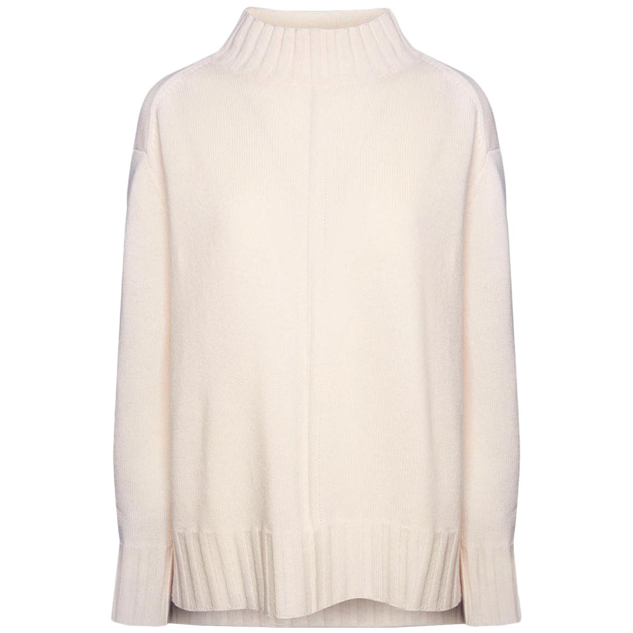 Maglia In Pura Lana M474Z000607 002 GESSO ELENA MIRO' 