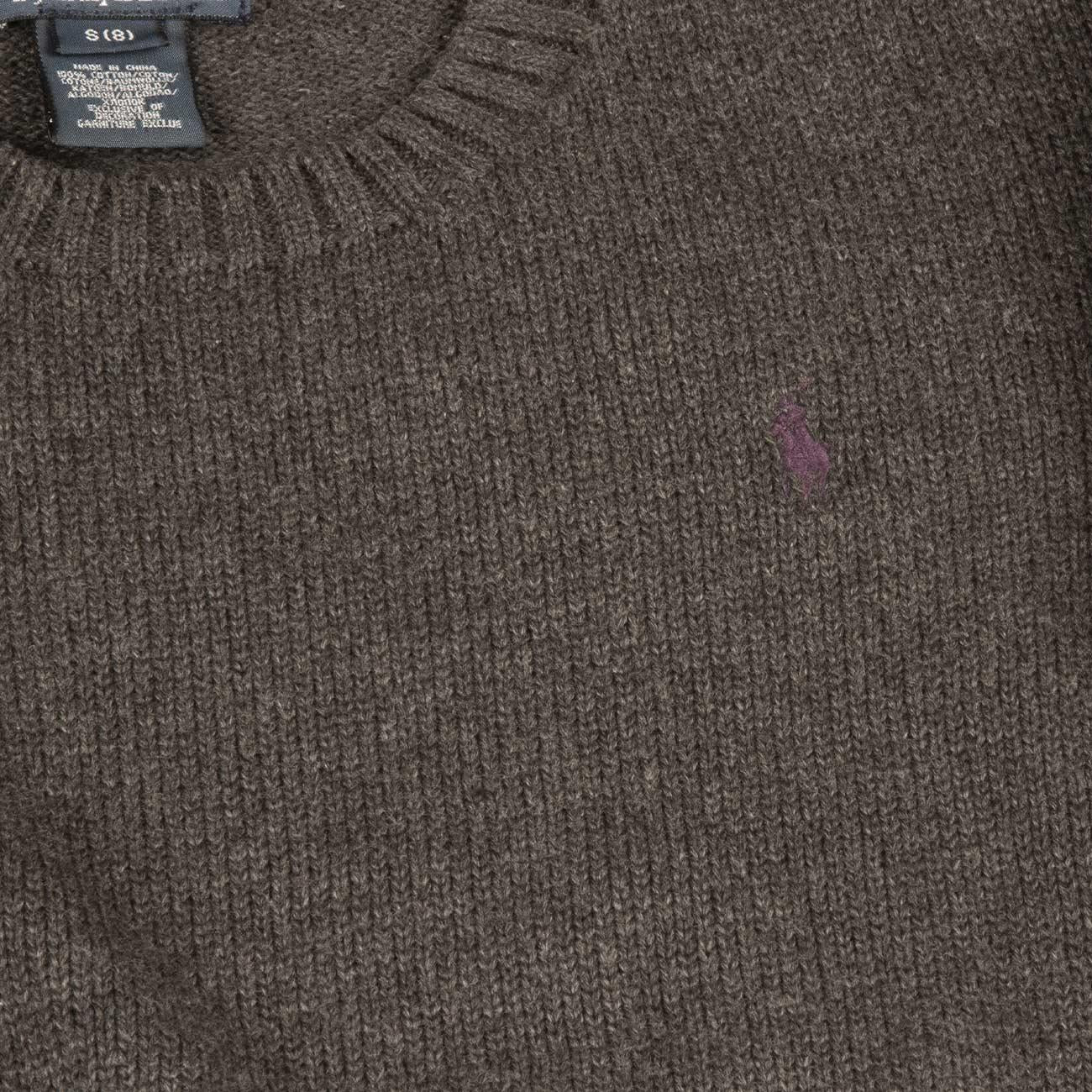 Pull Girocollo Bimbo Antracite B40SCNLS B0804 ANTRACITE POLO RALPH LAUREN 