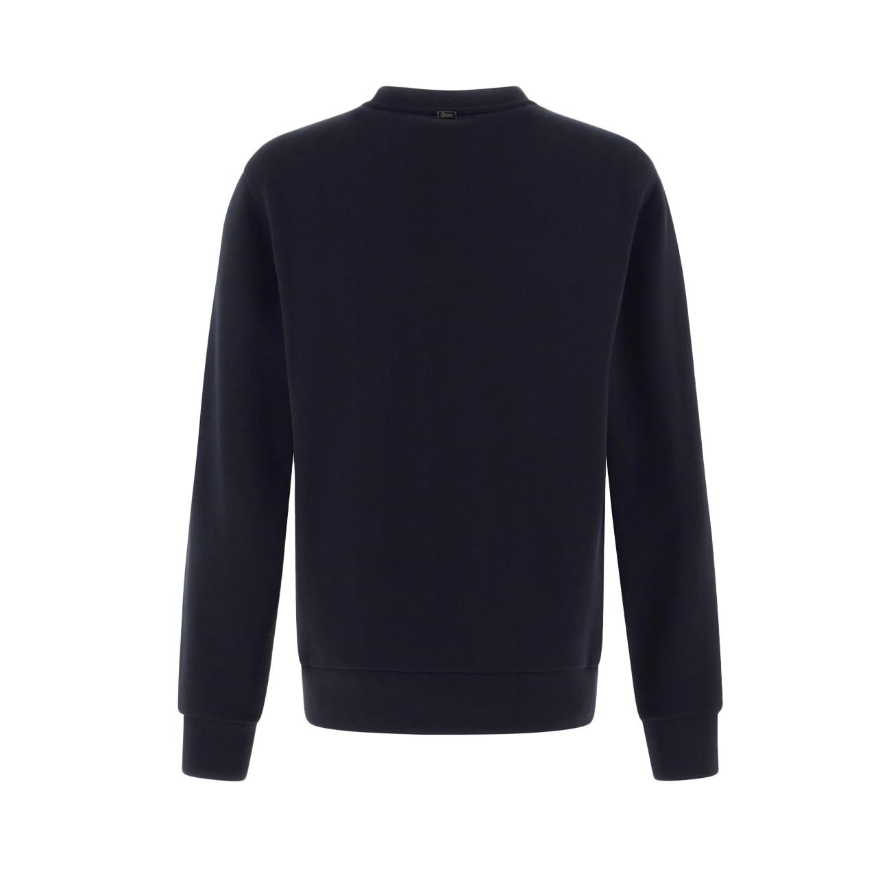 Felpa Portalogo Uomo Blu JG000175U50017 9200 BLU HERNO 