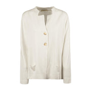 Giacchina Basico Donna Bianco 57205/12805 001 PANNA GRAN SASSO 