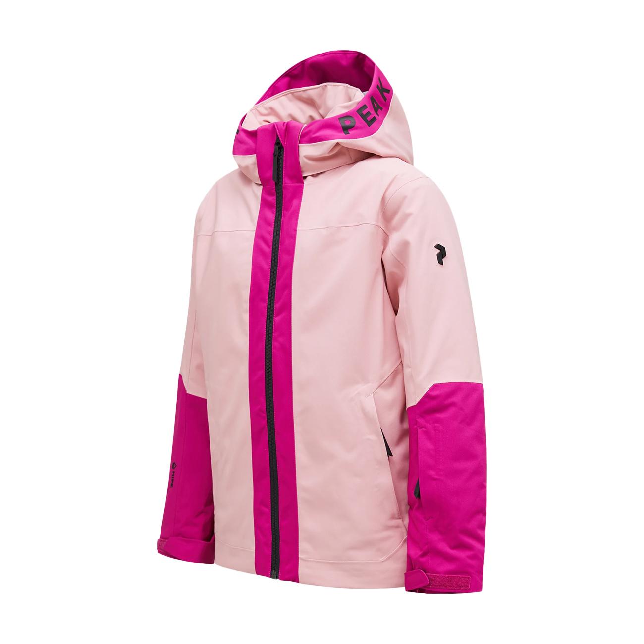 Giacca Rider Ski Bimba Warm Blush Wander G78025 120 5BH WARM BLUSH/WANDER PEAK PERFORMANCE 