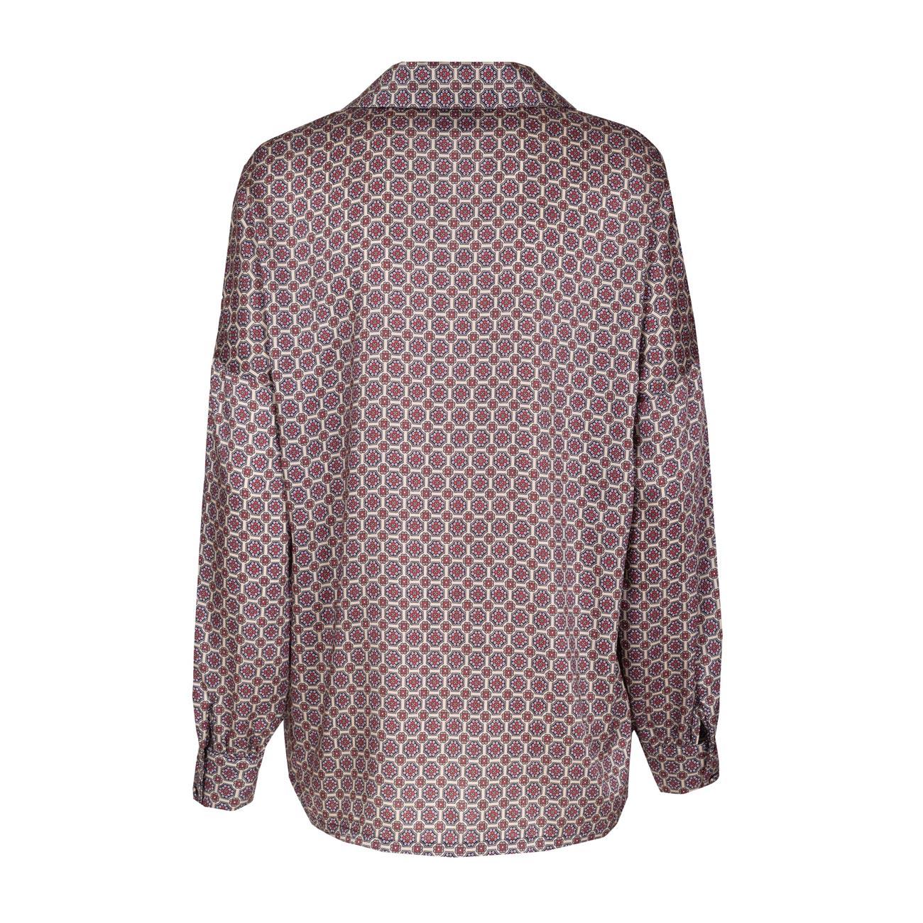 Camicia Liberty Donna Stampa Cravatteria MVPI3CA131 1171/STAMPA CRAVATTERIA MVP WARDROBE 