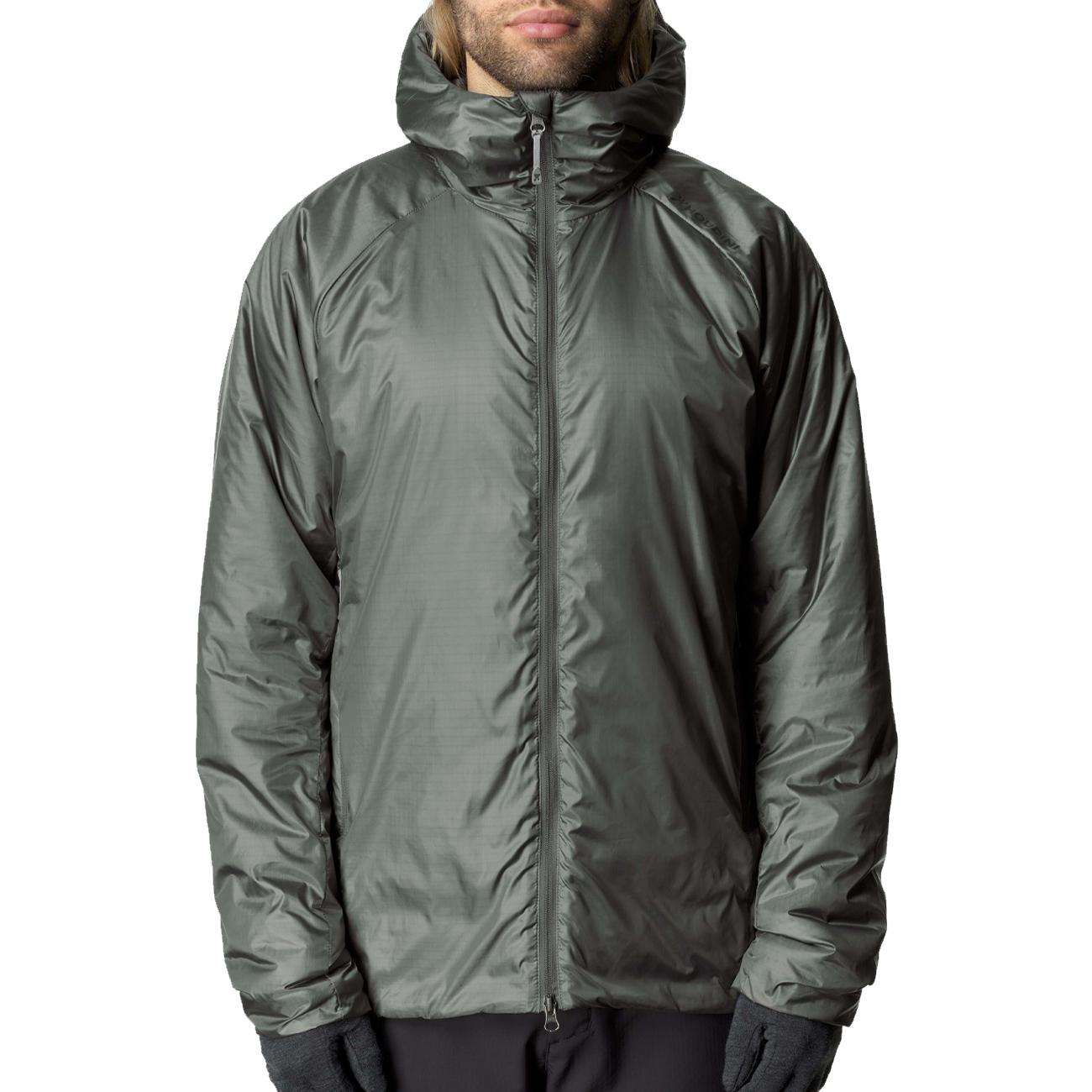 GIACCA U. IMPERMEABILE C/CAPP + F/ZIP HOUDINI 820007 207 GREENESS HOUDINI 