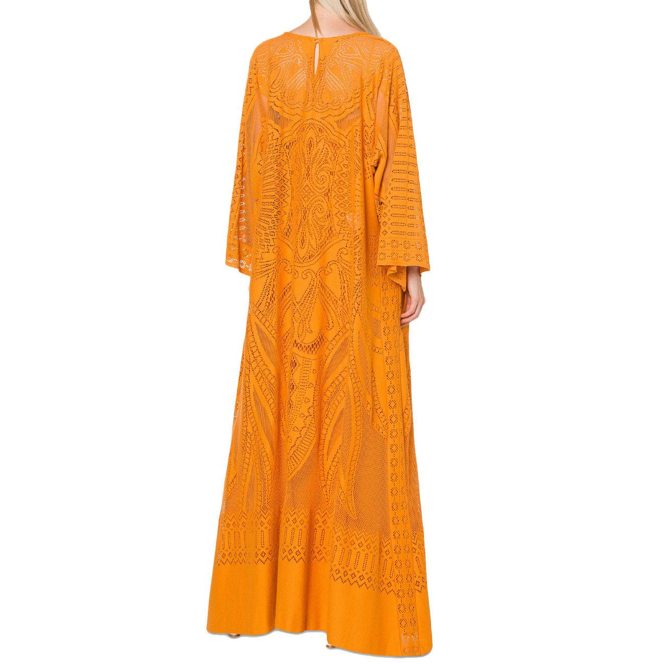 Abito Cotone A042616300043 ARANCIONE ALBERTA FERRETTI 