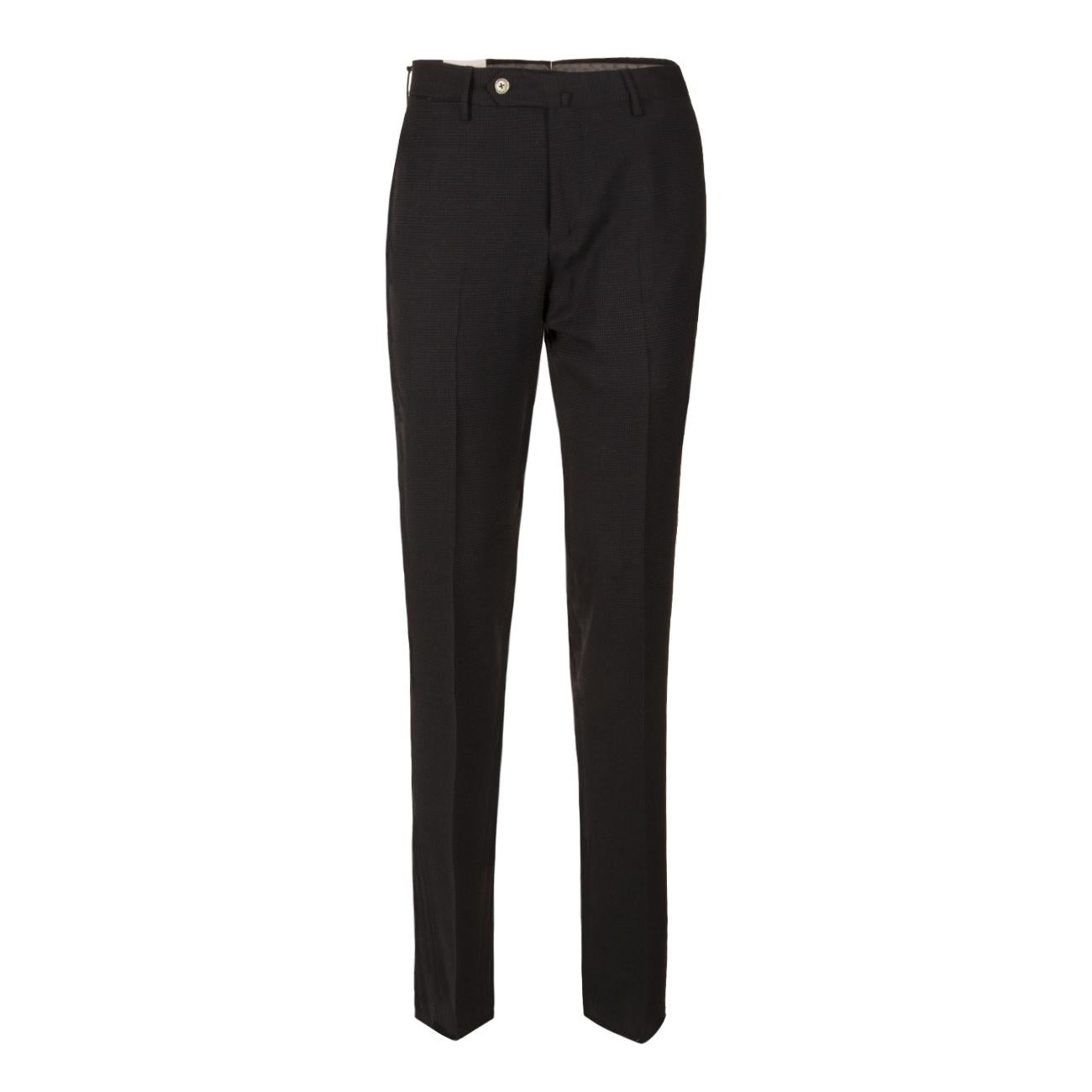 Pant.U.T.Filo Superslim Fresco Lana Pied.D.P. Pt01 PT01/CO/DSTVZ00TVL/PO65 0350BLU/NERO PT TORINO 