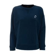 Felpa Loose A Girocollo Donna Peacock Blue MASCHERONI/NS420 PEACOCKBLUE MASCHERONI SPORTSWEAR 