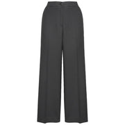 Pantaloni Cropped In Flanella Stretch P141P000299N 023 ANTRACITE ELENA MIRO' 