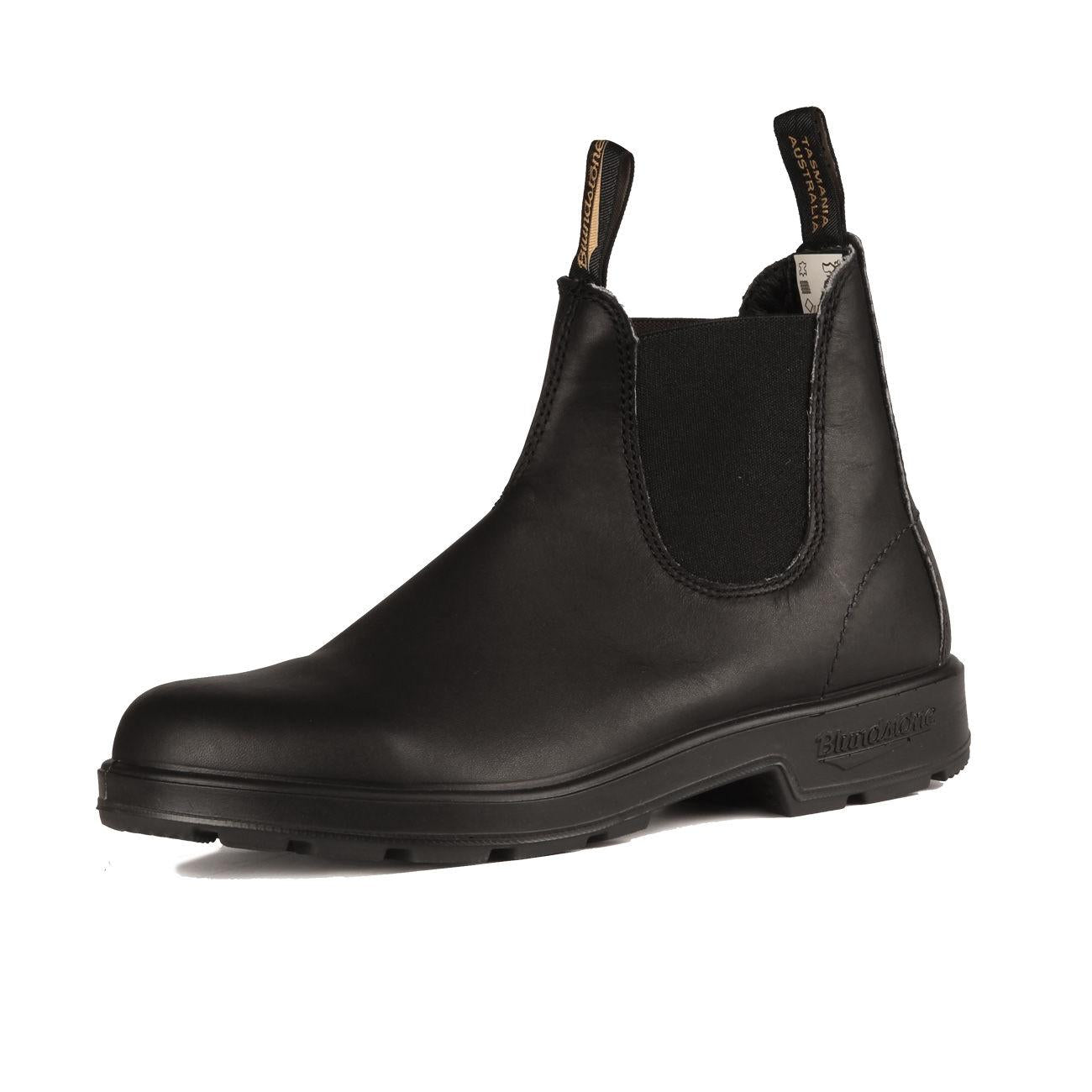 EL SIDE BOOT BLUNDSTONE 202M510 BLKLEATHER.BLKELASTIC BLUNDSTONE FOOTWEAR 